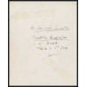 3040 Monaco 941/942 brandi danse dance feu de la st jean Maquette d'artiste original artist work FDC signé Chesnot 1973