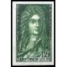 France N°1008 Louis de Rouvroy duc de St-Simon Essai (trial color proof) Non dentelé imperf ** MNH multicolore