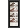 France N°1055 Fabres et insectes entomologie bande de 4 Non dentelé ** MNH (Imperf)