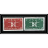France N°1396 / 1397 europa 1963 cote 130 Non dentelé ** MNH (Imperf) discount