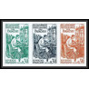 France N°1405 paralysés paralyzed handicap handicapes 1964 reclassement trial color proof Non dentelé imperf ** MNH