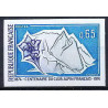 France N°1788 club alpin français GENTIANE ET GLACIER Non dentelé imperf ** MNH