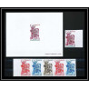 France N°2021 Combattants Polonais pologne poland guerre 1939/45 war epreuve Essai trial proof Non dentelé ** imperf
