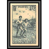 France N°740 Croisade de l'air pur - enfants child Non dentelé imperf ** MNH cote maury 60 euros