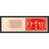 France N°852 upu 1949 cote 200 Essai proof Non dentelé imperf ** mnh rouge vif cote maury 260 euros
