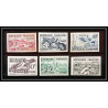France N°960/965 jeux olympiques (olympic games) d'Helsinki 1952 Essai trial color proof Non dentelé imperf ** MNH