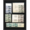 France N°982 Maréchal de Lattre de Tassigny 10 valeurs Essai (trial color proof) + Non dentelé imperf ** MNH