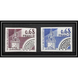 France préoblitere PREO N°162 Tour de la Lanterne la rochelle chateau castle Non dentelé ** MNH Imperf essai proof