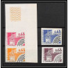 France préoblitere PREO N°162 Tour de la Lanterne la rochelle chateau castle Non dentelé ** MNH Imperf lot 4 essai proof