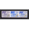 France préoblitere PREO N°176 tour de montlhery essonne chateau castle Non dentelé ** MNH (Imperf) essai proof bande 3