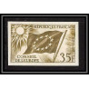 France Service N°20 conseil de l'europe europa drapeau flag Essai proof Non dentelé imperf ** mnh