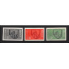 France Service N°36/38 cote 210 unesco alphabétisation Non dentelé ** MNH (Imperf) discount promo 