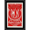 France Service N°41 declaration droits de l'homme human unesco Essai color proof Non dentelé imperf ** MNH
