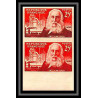 France N°1012/1017 Inventeurs 1955 épreuve de luxe Essai Proof Non Dentelé imperf ** MNH inventors PAIRE