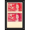 France N°1012/1017 Inventeurs 1955 épreuve de luxe Essai Proof Non Dentelé imperf ** MNH inventors PAIRE