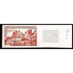 France N°1040 Uzerche correze Essai (trial color proof) Non dentelé imperf ** MNH