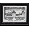 France N°1128 Château (castle) de Valençais indre Essai proof Non dentelé imperf Sans gomme no gum (*) 1957