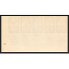 France N°1198/1202 Héros de la Résistance guerre 1939/1945 bande 5 Essai trial proof Non dentelé imperf **
