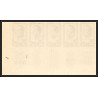 France N°1198/1202 Héros de la Résistance guerre 1939/1945 bande 5 Essai trial proof Non dentelé imperf **