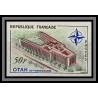 France N°1228 OTAN grand palais port dauphine paris Non dentelé ** MNH (Imperf) cote maury 110 euros DISCOUNT
