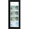 France N°1312 Arcachon Gironde bande de 4 Essai (trial color proof) Non dentelé imperf ** MNH