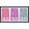 France N°1575 bal Petits Lits Blancs Bailly compositeur musique music trial color proof Non dentelé imperf ** MNH