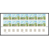 France N°2136 La sente du chou de Pissarro Tableau (Painting) Non dentelé ** MNH (Imperf) bloc 10 cote 850