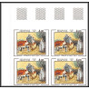 France N°2297 Le lapin agile d'Utrillo Tableau (Painting) Bloc de 4 Non dentelé ** MNH (Imperf) cote 320
