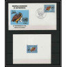 Nouvelle calédonie épreuve de luxe / deluxe proof + FDC Premier jour N° 248 ONU Nations unies (uno) 40ème anniversaire