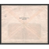France N°500 pont angers bridge Non dentelé lettre cover RRR par avion cad epoque 1941 paris