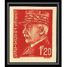 France N°515 marechal petain Non dentelé ** MNH (Imperf) 