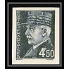 France N°521b (521 b) marechal petain Non dentelé ** MNH (Imperf) 