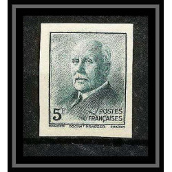 France N°524 pétain Non dentelé ** MNH (Imperf)