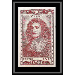 France N°616 Colbert ministre de Louis XIV 1944 Non dentelé ** MNH (Imperf)
