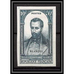 France N°798 révolution francaise. A.-M. Albert Essai (trial color proof) Non dentelé imperf * MH