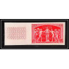 France N°852 upu 1949 cote 200 Essai proof Non dentelé imperf ** mnh rouge cote maury 260 euros
