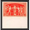 France N°852 upu 1949 cote 200 Essai proof Non dentelé imperf rouge vif cote maury 260 euros