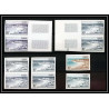 France N°978 Série touristique. Royan lot de 10 valeurs Essai (trial color proof) + Non dentelé imperf ** MNH