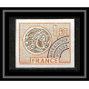 France préoblitere PREO N°144 Monnaie gauloise Essai (trial color proof) Non dentelé imperf ** MNH