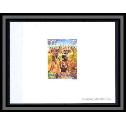 Nouvelle calédonie épreuve de luxe / deluxe proof N° 721 danse gaica - DANCE
