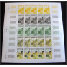 94074 y&t PA airmail N°34 ganga oiseaux (birds) mauritanie Essai proof Non dentelé imperf feuille sheet ** MNH 1964