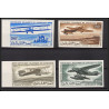 94095b y&t PA N°67/60 Avions airplanes couzinet latécoère breguet mauritanie Essai proof Non dentelé imperf ** MNH 1966