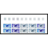 94101c y&t PA airmail N°60 latécoère 28 hydravion mauritanie Essai proof Non dentelé imperf bloc 10 ** MNH 1966