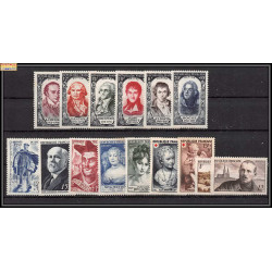 1950 année complète neufs ** cote 105 euros PARFAIT état TTB