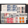 1954 année complète neufs ** cote 1260 euros PARFAIT état TTB BLOC 4 beaucoup de bord et coins de feuille