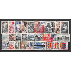 1954 année neufs ** cote 135 euros PARFAIT état sauf célébrités 989/994