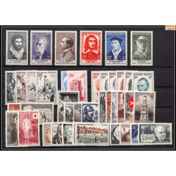 1956 année complète neufs ** cote 165 euros PARFAIT état TTB