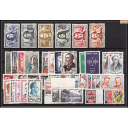 1959 année complète neufs ** cote 79 euros PARFAIT état TTB