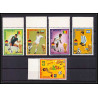60033c Mi N°509/513 Football soccer germany wold cup 1974 haute volta MNH