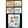 80015 Mi N°2537/2548 + 326/329 Gambie gambia Mickey minnie donald Buddhist china disney neuf ** MNH SANS SURCHARGE 1997